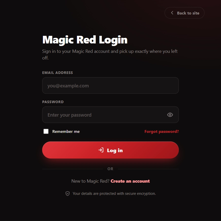 Account registration and sign-in